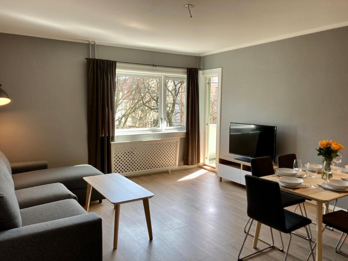 Majorstua, Charming And Modern 2 Bedroom Apartment Oslo Bagian luar foto